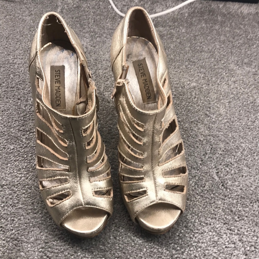 Steve Madden cage heels